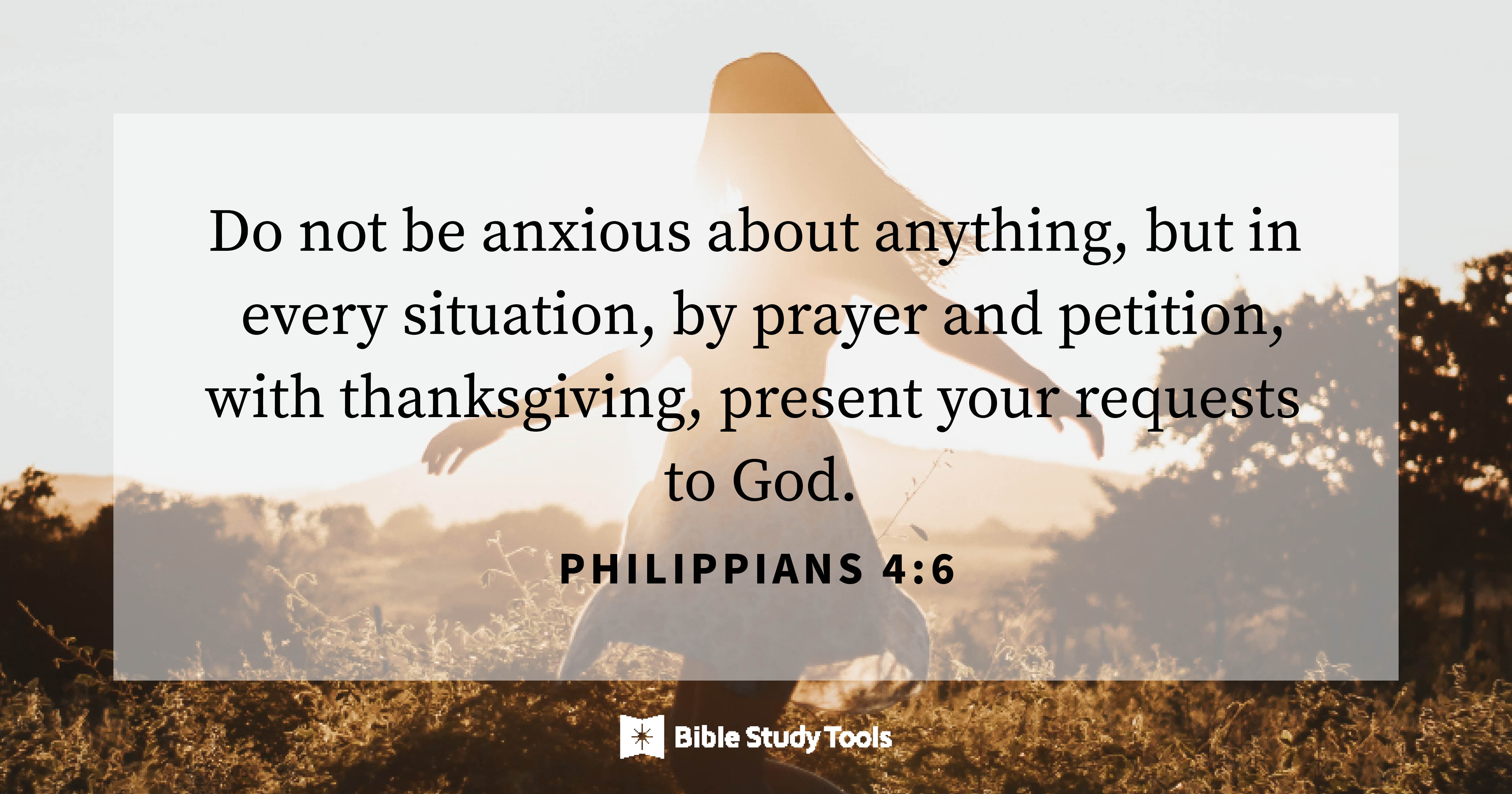prayer for anxiety bible verses